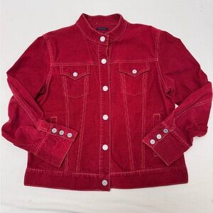 GAP | Red Corduroy Trucker Jacket | Vintage Western Vibe | 90’s-Y2K | XL